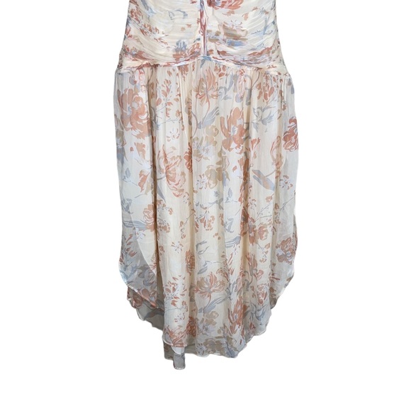 Free People Shona Joy Faye Midi Dress Size 0 NWT Cross Front - Picture 9 of 9